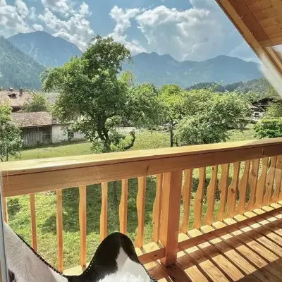 Alpen Lodge in Osterhofen - Berge