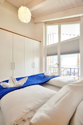 Ein Bett oder Betten in einem Zimmer der Unterkunft Lichtblick