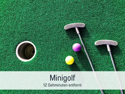 Golfeinrichtungen in der Ferienwohnung oder in der Nähe