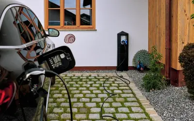 Ein Garten an der Unterkunft Ferienwohnungen Schneckenhausen