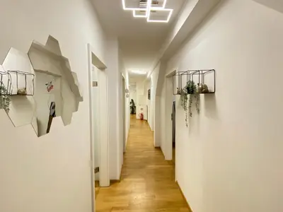 Grundriss der Unterkunft LUXOMES - Tropical & Streetart Style - Old Town Apartments - Central Ingolstadt