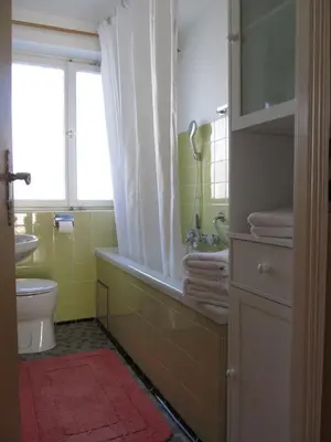 Ein Badezimmer in der Unterkunft Ferienwohnung Bluhm