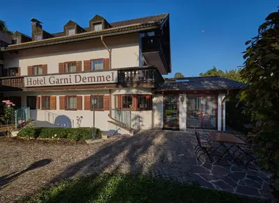 Das Gebäude in dem sich das Hotel befindet