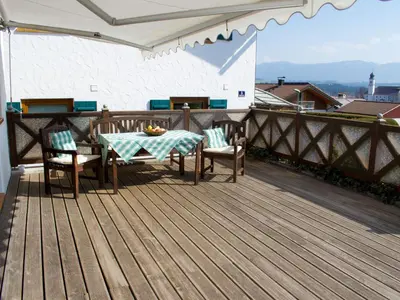 Ein Balkon oder eine Terrasse in der Unterkunft Holiday Home Fischer by Interhome