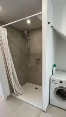 Ein Badezimmer in der Unterkunft Römer Apartment und Zimmer