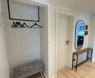 Grundriss der Unterkunft Römer Apartment und Zimmer
