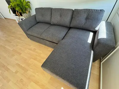Ein Sitzbereich in der Unterkunft 60sqm 