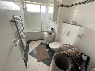Ein Badezimmer in der Unterkunft 60sqm 