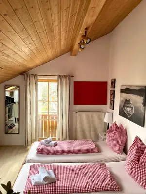 Ein Bett oder Betten in einem Zimmer der Unterkunft Appartement Aldea
