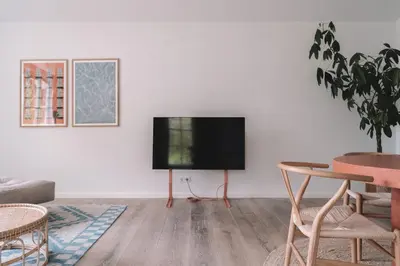 TV/Unterhaltungsangebot in der Unterkunft Apartment Søglas
