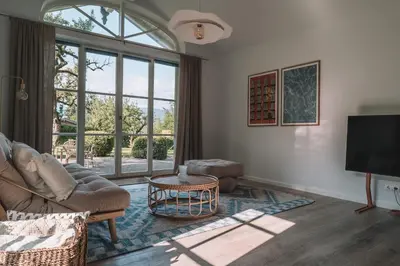 TV/Unterhaltungsangebot in der Unterkunft Apartment Søglas