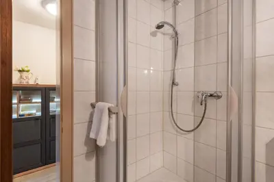 Ein Badezimmer in der Unterkunft Ferienwohnung Spitzstein - Alpenmagie Suites