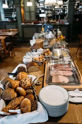 Essen im Hotel oder in der Nähe