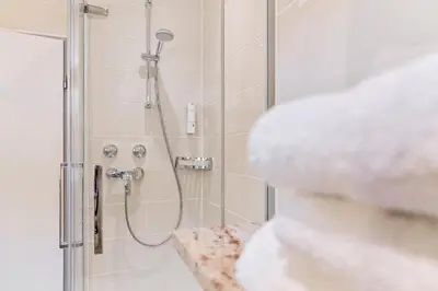 Ein Badezimmer in der Unterkunft Hotel Müllerbräu