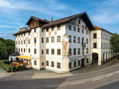 Das Gebäude in dem sich das Hotel befindet