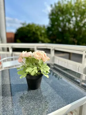 Ein Balkon oder eine Terrasse in der Unterkunft Gennachblick