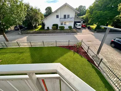 Ein Garten an der Unterkunft Gennachblick