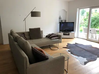 TV/Unterhaltungsangebot in der Unterkunft Ferienhaus Chiemsee