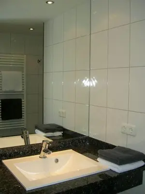 Ein Badezimmer in der Unterkunft Gästehaus Ehrlich