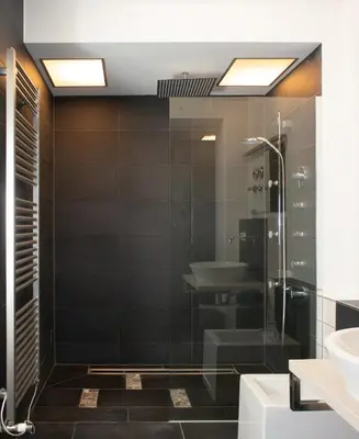 Ein Badezimmer in der Unterkunft meywohnen Prien am Chiemsee