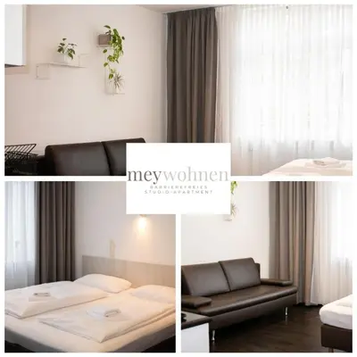 Ein Bett oder Betten in einem Zimmer der Unterkunft meywohnen Prien am Chiemsee
