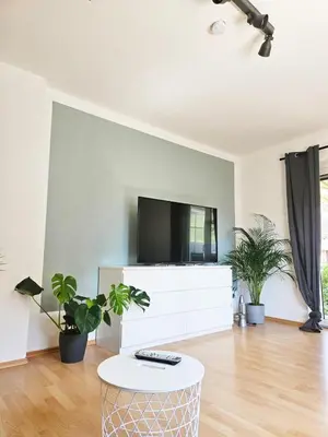 TV/Unterhaltungsangebot in der Unterkunft Bavaria Home - Parken - Küche - Terrasse