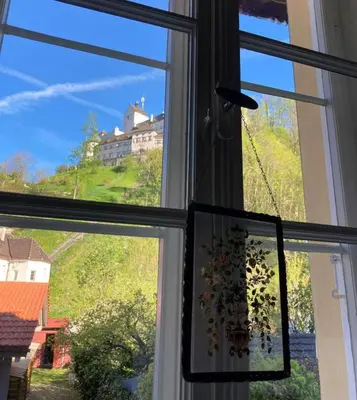 Grundriss der Unterkunft ciao-aschau Haus zur Burg Apartment Terrassenstüberl 113