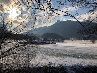 Naturlandschaft in der Nähe der Ferienwohnung