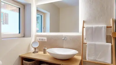 Ein Badezimmer in der Unterkunft Fischer`s Postresidenzen Ettal