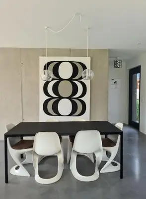 Grundriss der Unterkunft Ferienhaus Bergblick 170qm nur 5 min zum Chiemsee