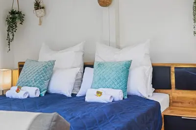 Ein Bett oder Betten in einem Zimmer der Unterkunft cruwzo I Maisonette - Netflix - Parking - near Audi