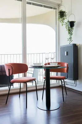 Ein Sitzbereich in der Unterkunft Fresh apartment - 20th floor - Netflix - Center
