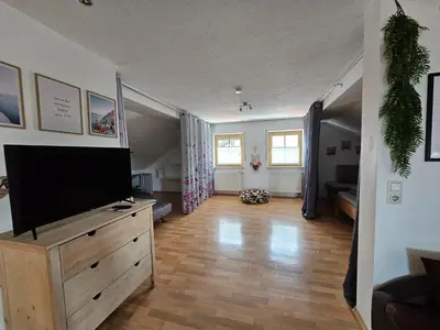 TV/Unterhaltungsangebot in der Unterkunft Ferienwohnung nähe Chiemsee (30 Min.)