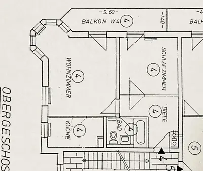 Grundriss der Unterkunft Holiday apartment Sybille in Bad Kohlgrub
