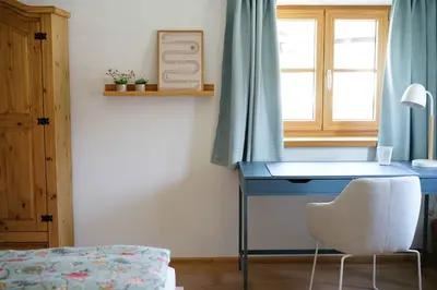 Ein Bett oder Betten in einem Zimmer der Unterkunft eleven Marquartstein