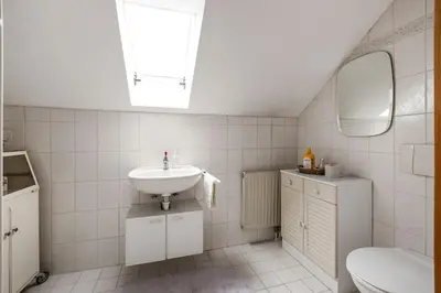 Ein Badezimmer in der Unterkunft Schönes Ferienhaus in Allgäuer Top-Lage