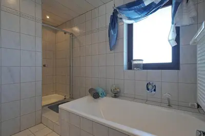 Ein Badezimmer in der Unterkunft Habos Corner