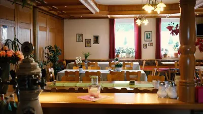 Getränke in der Unterkunft Pension Rupertstubn