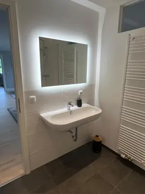 Ein Badezimmer in der Unterkunft UNiQE I Stilvolle 115qm I Terrasse I BBQ