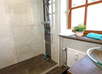 Ein Badezimmer in der Unterkunft Gloria