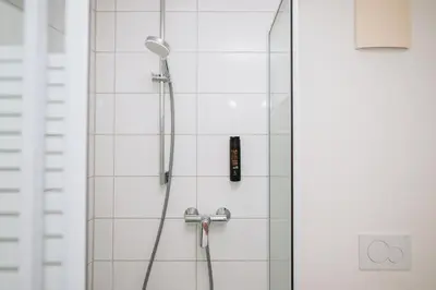Ein Badezimmer in der Unterkunft Alpenglühen Smart Hotel