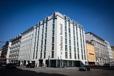 Das Gebäude in dem sich das Hotel befindet
