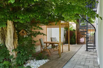 Grundriss der Unterkunft Ferienwohnung zum Steingarten