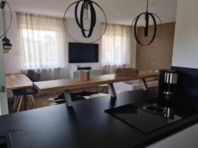 TV/Unterhaltungsangebot in der Unterkunft Ferienwohnung Messinger