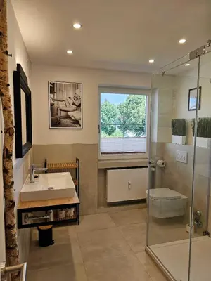 Ein Badezimmer in der Unterkunft Ferienwohnung Messinger