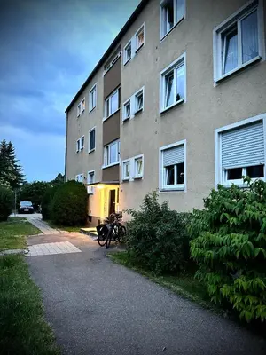 Das Gebäude in dem sich das Aparthotel befindet