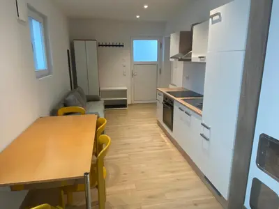 Küche/Küchenzeile in der Unterkunft Apartment S&A