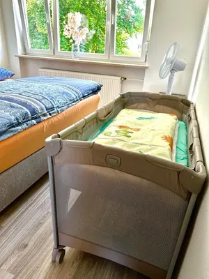 Ein Bett oder Betten in einem Zimmer der Unterkunft Traumhaftes Zuhause!