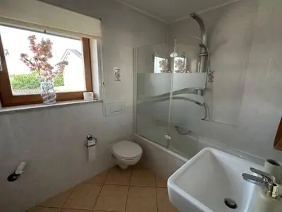 Ein Badezimmer in der Unterkunft Traumhaftes Zuhause!
