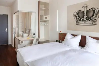 Ein Bett oder Betten in einem Zimmer der Unterkunft Best Motel